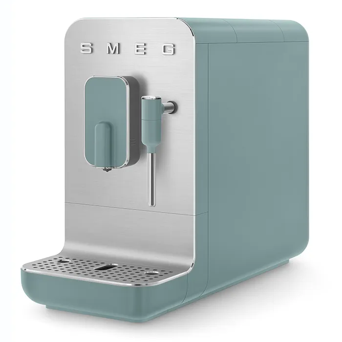 اسپرسوساز اتوماتیک اسمگ (SMEG) مدل BCC02 رنگ سبز مات با نازل بخار