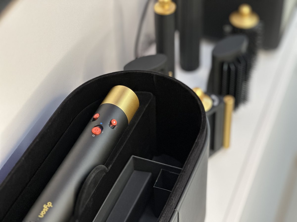 حالت دهنده مو دایسون مدل Dyson Airwrap HS05 Onyx Gold