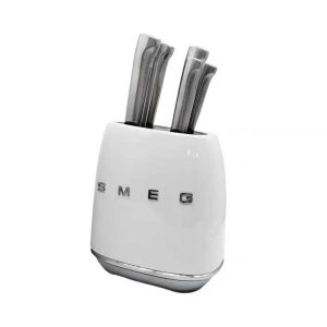 ست چاقو اسمگ 7 پارچه رنگ سفید KBSF01WH