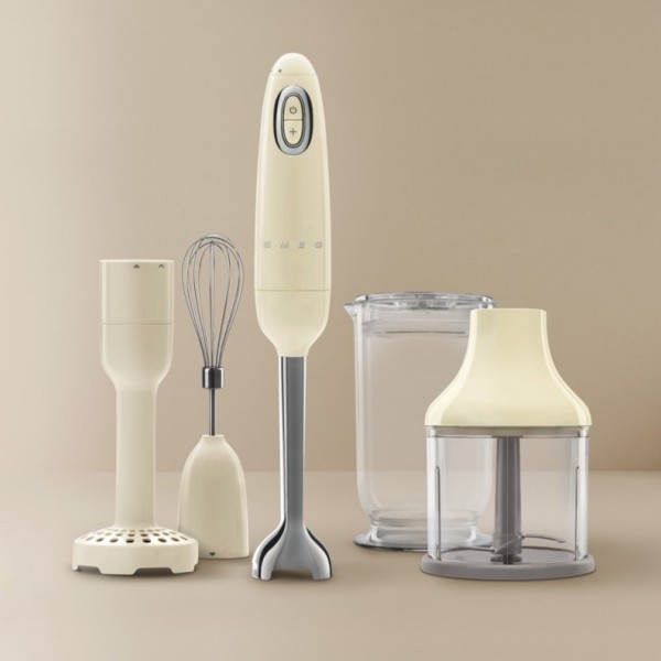 گوشتکوب برقی 4 کاره اسمگ (SMEG) مدل HBF22CR رنگ کرم