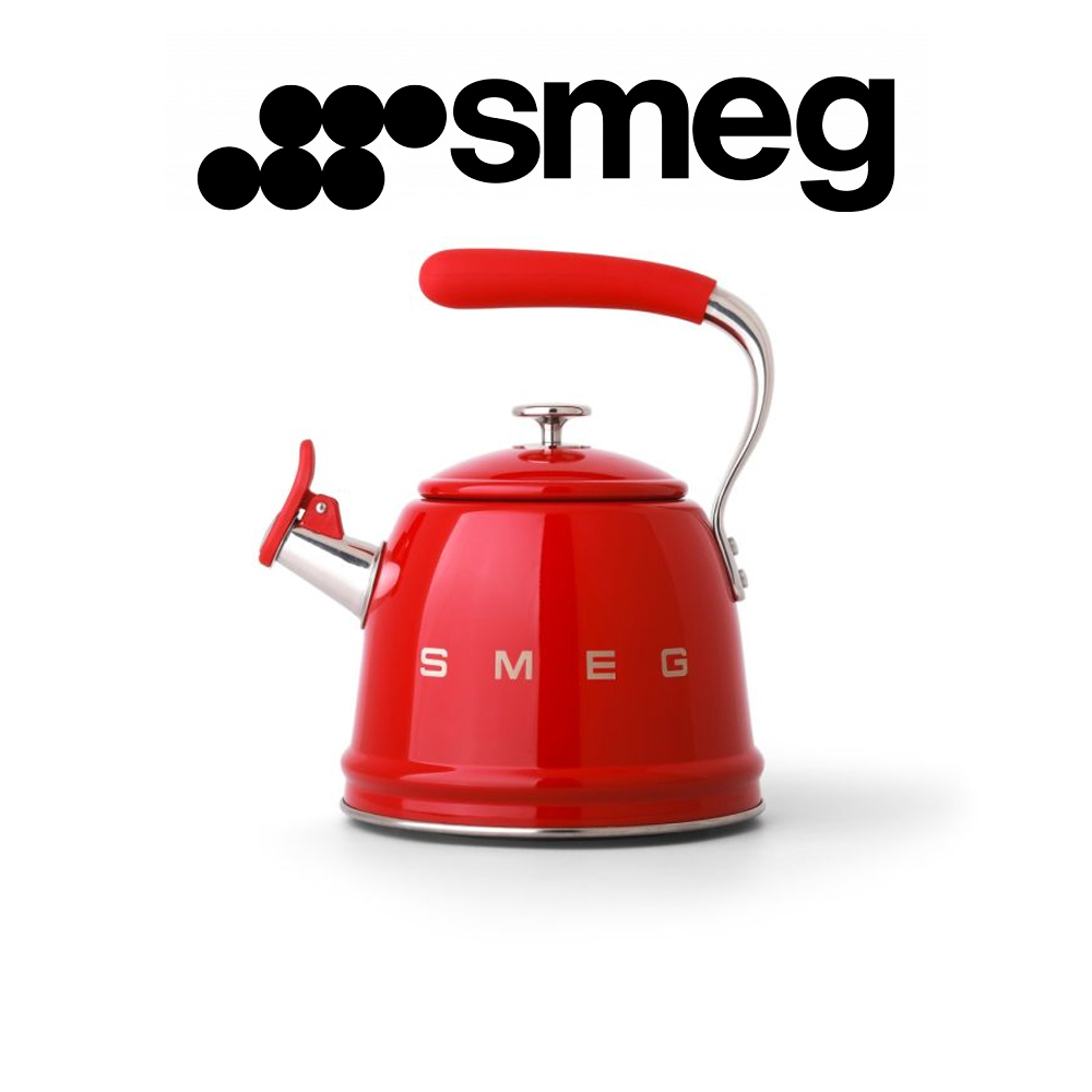 کتری رو گازی اسمگ (SMEG) رنگ قرمز