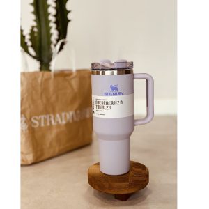 ماگ سفری استنلی رنگ یاسی مدل TUMBLER گنجایش 1.18 لیتر
