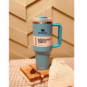 ماگ سفری استنلی مدل TUMBLER گنجایش 1.18 لیتر رنگ کرم