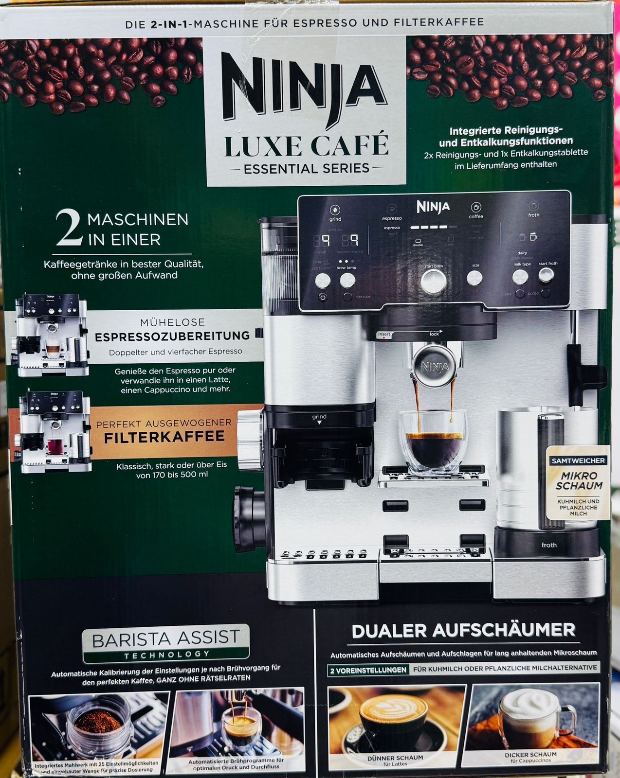 اسپرسوساز نیمه صنعتی نینجا(Ninja) مدل ES501