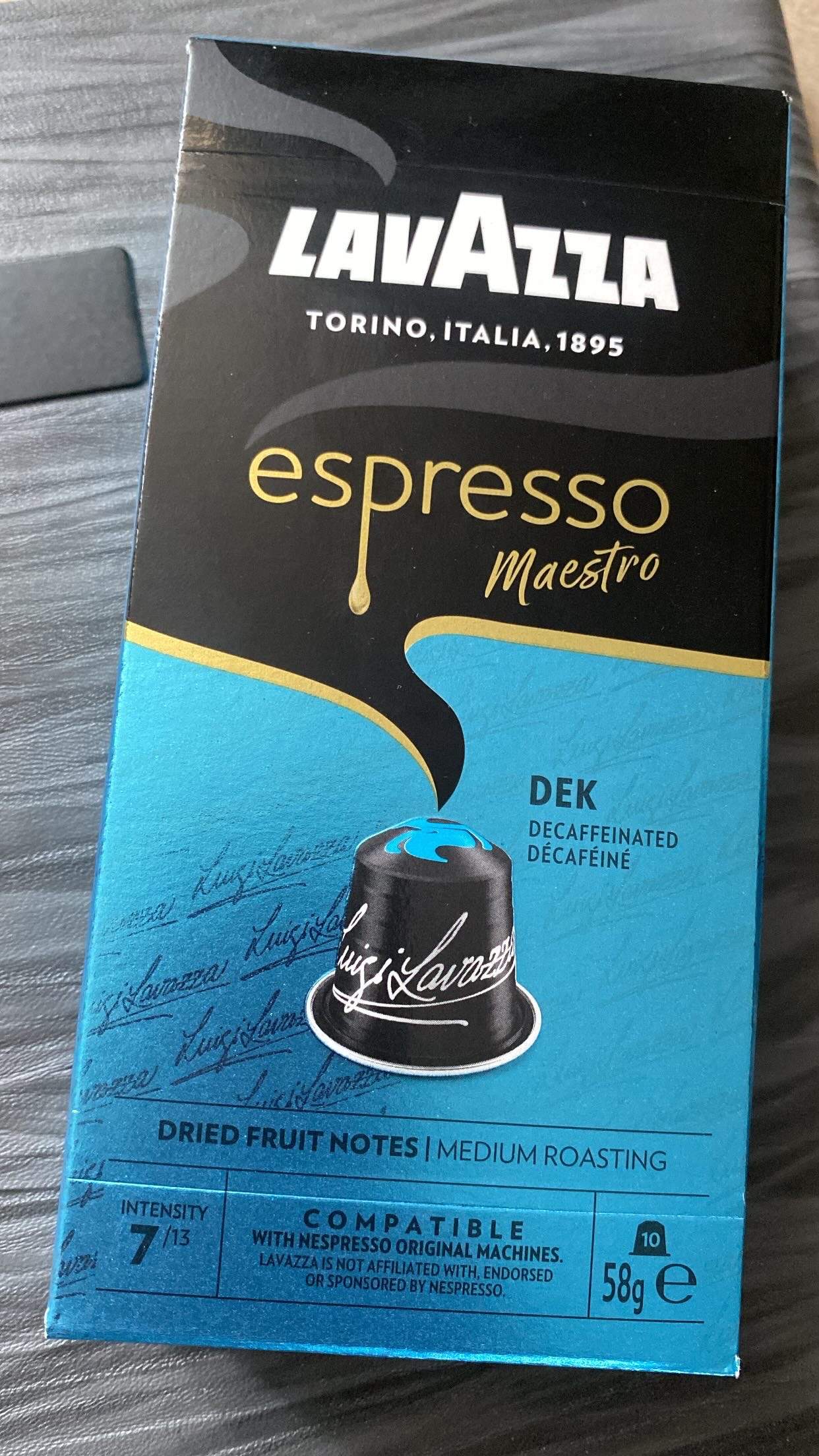 کپسول نسپرسو لاواتزا Lavazza Espresso Decaffeinato