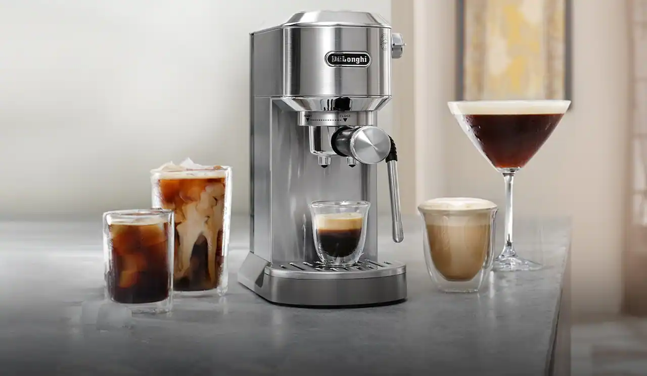 اسپرسوساز دلونگی (Delonghi) مدل Dedica Duo EC890 استیل