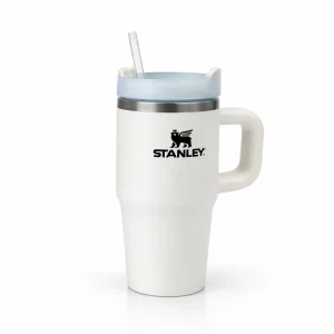 ماگ نی دار استنلی مدل FLOWSTATE TUMBLER حجم 591 میل رنگ سفید