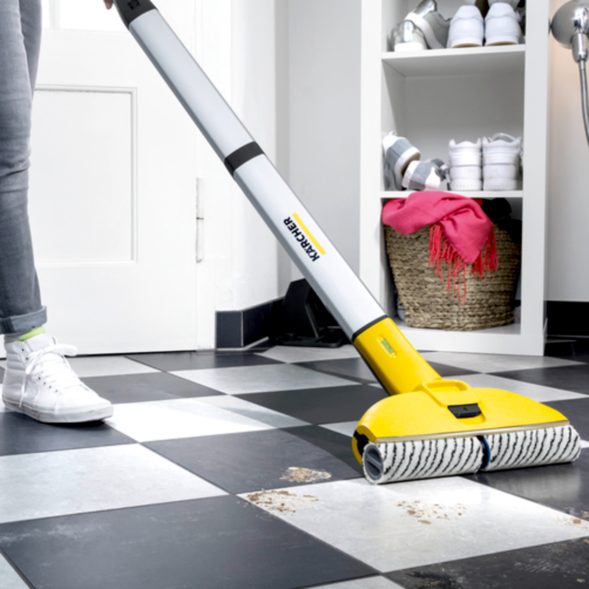 زمینشوی شارژی کارچر مدل FC 3 CORDLESS (EWM2)